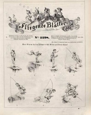 "Was Einem bei'm Fischen nicht Alles passiren kann!"