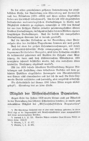 Mitglied der Wissenschaftlichen Deputation