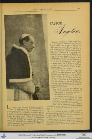Pastor Angelicus.