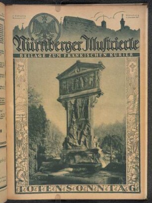 1. Jahrgang, Nummer 21; Nürnberg, 17. November 1927