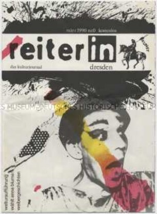 Vorab-Ausgabe (Nr. 0) des Kulturjournals "reiter in dresden"