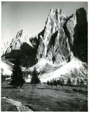 Alpen, Dolomiten, Langkofel und Plattkofel