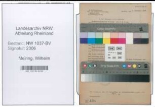 Entnazifizierung Wilhelm Meiring , geb. 07.02.1904 (Lehrer)