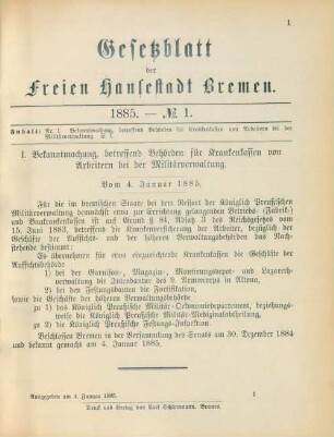 4. Januar-30. Dezember = No. 1-20