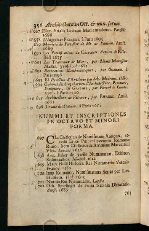 Nummi Et Inscriptiones In Octavo Et Minori Forma.