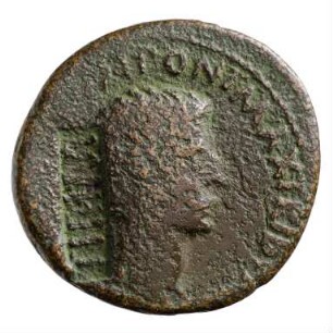 Münze, As, 7 v. Chr.
