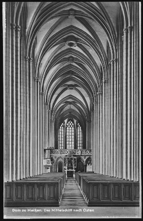 Meißen. Dom, Mittelschiff