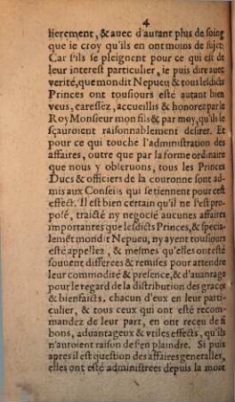 Lettre De La Royne au Parlement de Bretagne