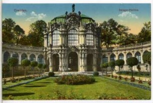 Dresden. Zwinger - Pavillon
