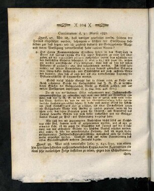 104-116, Des Herren Kammerrichters Excellenz...