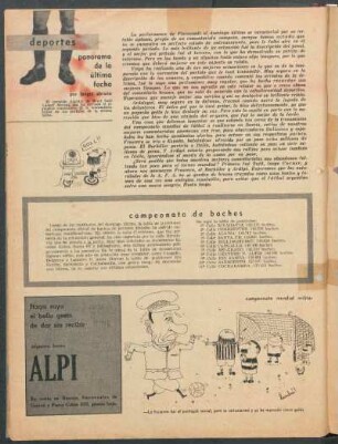 Deportes : Panorama de la última fecha