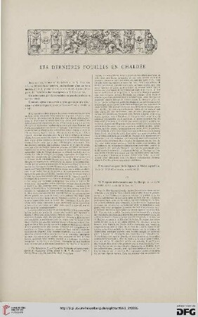 19: Les dernières fouilles en Chaldée