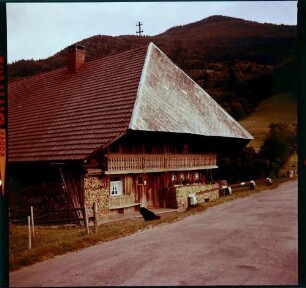 Gschwend: altes Schwarzwaldhaus