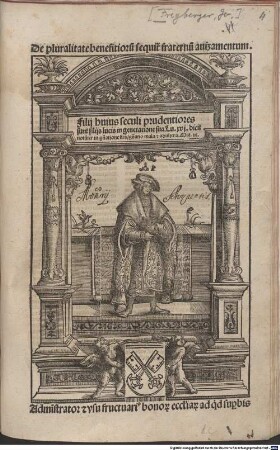 De pluralitate benefitioru[m] sequit[ur] fraternu[m] auizamentum
