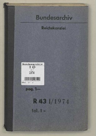 Reichsgesetzgebung im allgemeinen: Bd. 3