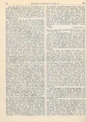 260-261 [Rezension] Bremond, Henri, Das wesentliche Gebet