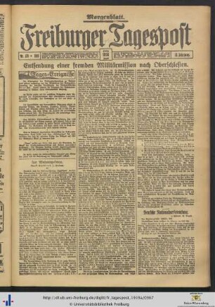 22.08.1919 (Morgenblatt)