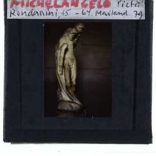 Michelangelo, Pietà Rondanini