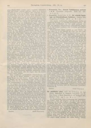 450 [Rezension] Hauschild, G. R., Die rationale Psychologie und Erkenntnistheorie Tertullian‘s