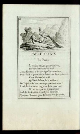 Fable CXXIX. La Fille.
