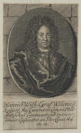 Bildnis des Heinrich Wilh. Graf von Welczeck
