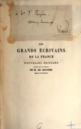 Oeuvres de La Rochefoucauld, 1.