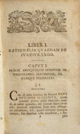 D. Ivlii Friderici Malblanc Ivris Professoris Ordinarii Altorfini Doctrina De Ivreivrando E Genvinis Legvm Et Antiqvitatis Fontibvs Illvstrata