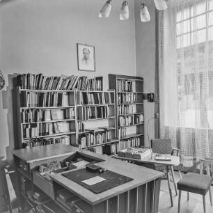 Bücherei Schlachthofstraße : Bautzen. Bibliothek, Schlachthofstraße. Innenaufnahme