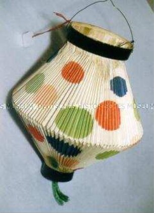 Lampion in Doppelkegelform