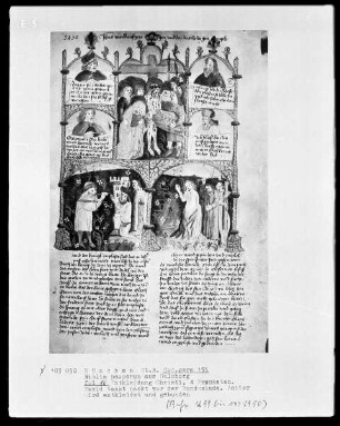 Biblia Pauperum aus Salzburg — ---, Folio 16recto