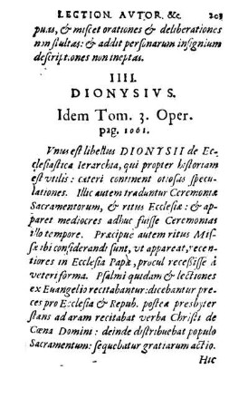 IIII. Dionysivs Idem Tom. 3. Oper. pag. 1061.