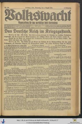 Nr. 176-201 (August 1914)