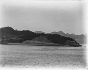 Uferzone : Blick zur Uferzone einer Insel
