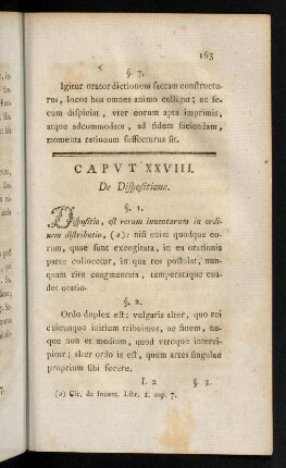 163-195, Caput XXVIII.