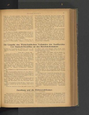 Dernburg und die Südwestafrikaner.
