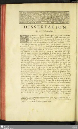 Dissertation Sur les Préadamites