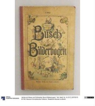 Busch Bilderbogen I. Teil