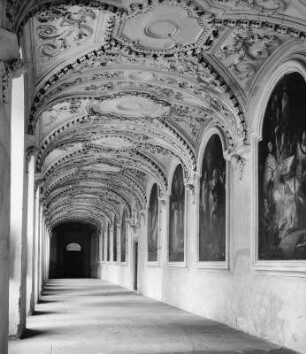 Salem. Ehemalige Zisterzienserabtei. Konventsgebäude. Bernhardusgang