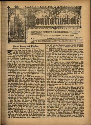 Ausgabe vom Sonntag, den 10. Juni 1894.