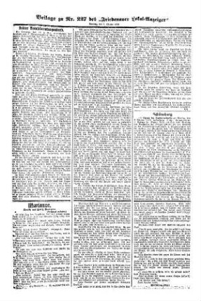 Beilage zu Nr. 227