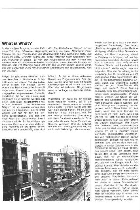 What is What?