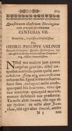 Centuria VII.