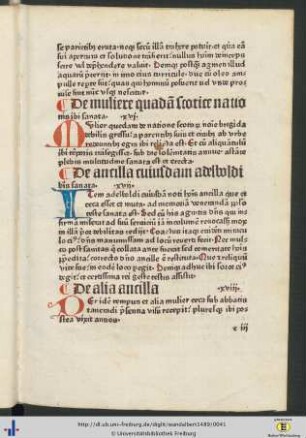 De alia ancilla