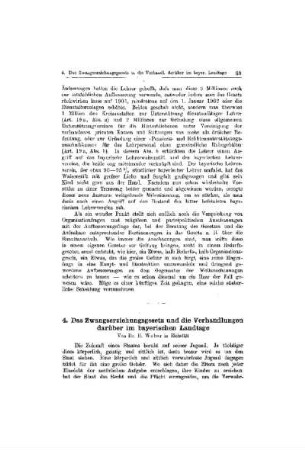 Das Zwangserziehungsgesetz und die Verhandlungen darüber im bayerischen Landtage