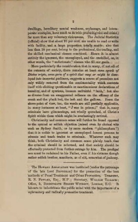 Christianity and the criminal classes