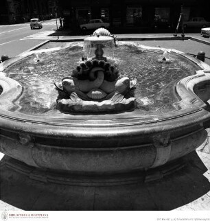 Brunnen auf der Piazza Colonna