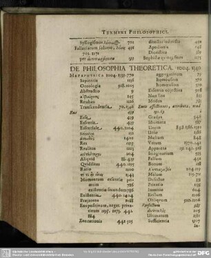 De Philosophia Theoretica