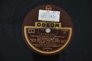Aida : II. Akt, Finale: "Zeig dich, Herr, diesen Horden" / (Verdi)