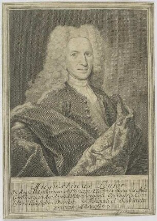 Bildnis des Augustinus Leyser