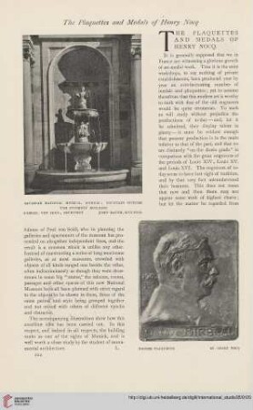 35.1908 = Nr. 138: The plaquettes and medals of Henry Nocq
